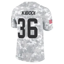 Cleveland Browns Youth Limited Arctic Camo 2024 Salute to Service Jersey (36 Jacob Kibodi)