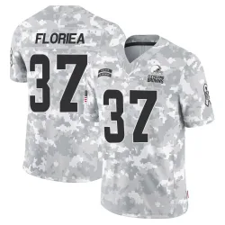 Cleveland Browns Youth Limited Arctic Camo 2024 Salute to Service Jersey (37 Luke Floriea)
