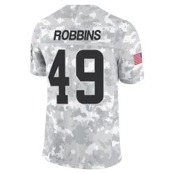 Cleveland Browns Youth Limited Arctic Camo 2024 Salute to Service Jersey (49 Aidan Robbins)