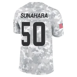 Cleveland Browns Youth Limited Arctic Camo 2024 Salute to Service Jersey (50 Rex Sunahara)