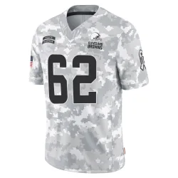 Cleveland Browns Youth Limited Arctic Camo 2024 Salute to Service Jersey (62 Michael Dwumfour)