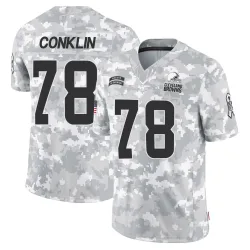 Cleveland Browns Youth Limited Arctic Camo 2024 Salute to Service Jersey (78 Jack Conklin)