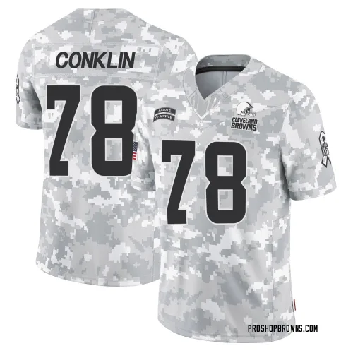 Cleveland Browns Youth Limited Arctic Camo 2024 Salute to Service Jersey (78 Jack Conklin)