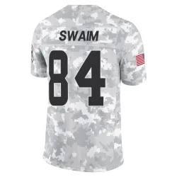 Cleveland Browns Youth Limited Arctic Camo 2024 Salute to Service Jersey (84 Geoff Swaim)