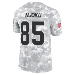 Cleveland Browns Youth Limited Arctic Camo 2024 Salute to Service Jersey (85 David Njoku)