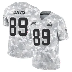Cleveland Browns Youth Limited Arctic Camo 2024 Salute to Service Jersey (89 Kaden Davis)
