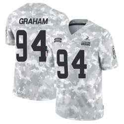 Cleveland Browns Youth Limited Arctic Camo 2024 Salute to Service Jersey (94 Mason Graham)