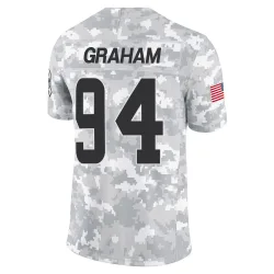 Cleveland Browns Youth Limited Arctic Camo 2024 Salute to Service Jersey (94 Mason Graham)