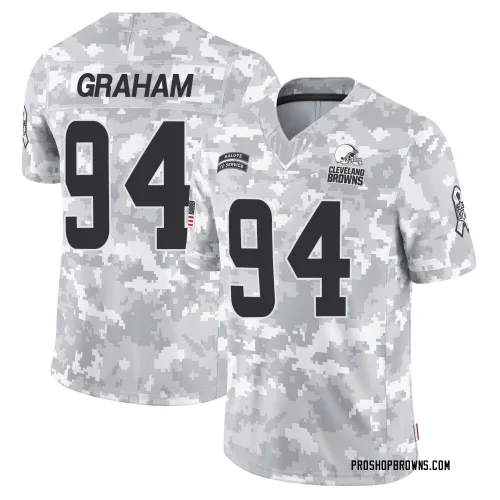 Cleveland Browns Youth Limited Arctic Camo 2024 Salute to Service Jersey (94 Mason Graham)