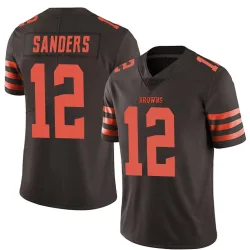 Cleveland Browns Youth Limited Brown Color Rush Jersey (12 Shedeur Sanders)