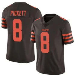 Cleveland Browns Youth Limited Brown Color Rush Jersey (8 Kenny Pickett)