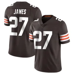 Cleveland Browns Youth Limited Brown Team Color Vapor Untouchable Jersey (27 LaMareon James)