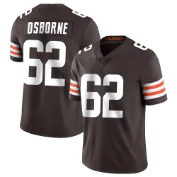 Cleveland Browns Youth Limited Brown Team Color Vapor Untouchable Jersey (62 Justin Osborne)