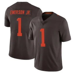 Cleveland Browns Youth Limited Brown Vapor Alternate Jersey (1 Martin Emerson Jr.)