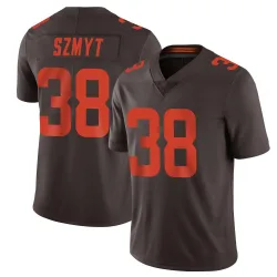 Cleveland Browns Youth Limited Brown Vapor Alternate Jersey (38 Andre Szmyt)