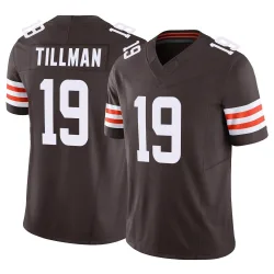 Cleveland Browns Youth Limited Brown Vapor F.U.S.E. Jersey (19 Cedric Tillman)