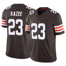 Cleveland Browns Youth Limited Brown Vapor F.U.S.E. Jersey (23 Damontae Kazee)