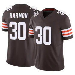 Cleveland Browns Youth Limited Brown Vapor F.U.S.E. Jersey (30 Duron Harmon)