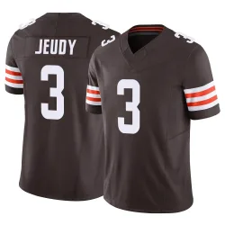 Cleveland Browns Youth Limited Brown Vapor F.U.S.E. Jersey (3 Jerry Jeudy)