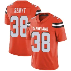 Cleveland Browns Youth Limited Orange Alternate Vapor Untouchable Jersey (38 Andre Szmyt)