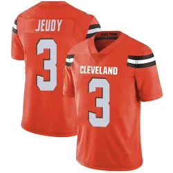 Cleveland Browns Youth Limited Orange Alternate Vapor Untouchable Jersey (3 Jerry Jeudy)