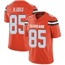 Cleveland Browns Youth Limited Orange Alternate Vapor Untouchable Jersey (85 David Njoku)