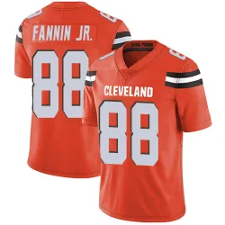 Cleveland Browns Youth Limited Orange Alternate Vapor Untouchable Jersey (88 Harold Fannin Jr.)