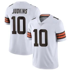 Cleveland Browns Youth Limited White Vapor Untouchable Jersey (10 Quinshon Judkins)