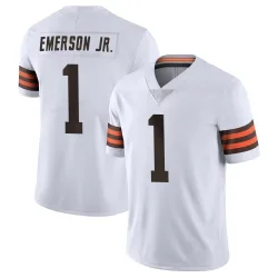 Cleveland Browns Youth Limited White Vapor Untouchable Jersey (1 Martin Emerson Jr.)