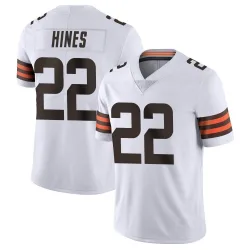 Cleveland Browns Youth Limited White Vapor Untouchable Jersey (22 Nyheim Hines)