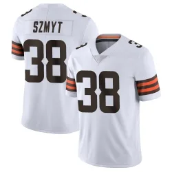 Cleveland Browns Youth Limited White Vapor Untouchable Jersey (38 Andre Szmyt)