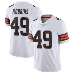 Cleveland Browns Youth Limited White Vapor Untouchable Jersey (49 Aidan Robbins)