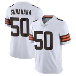 Cleveland Browns Youth Limited White Vapor Untouchable Jersey (50 Rex Sunahara)