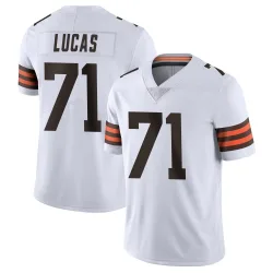 Cleveland Browns Youth Limited White Vapor Untouchable Jersey (71 Cornelius Lucas)